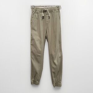 Tommy Hilfiger Clark Stretch Twill Jogger Pants Youth Boys 16 Tan Beige Khaki
